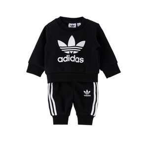 ADIDAS KIDS
Baby Black & White Crewneck Sweatsuit